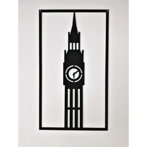 90528825 Панно настенное металлическое "Big Ben" BlackSteelOne STLM-0833757