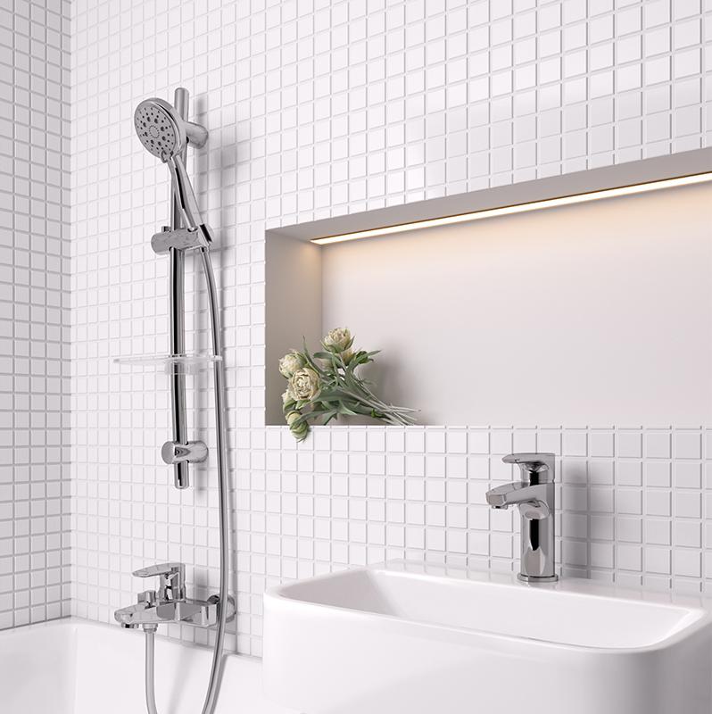 Paini Parallel 47CR111LMKM смеситель для ванны - Вид №3