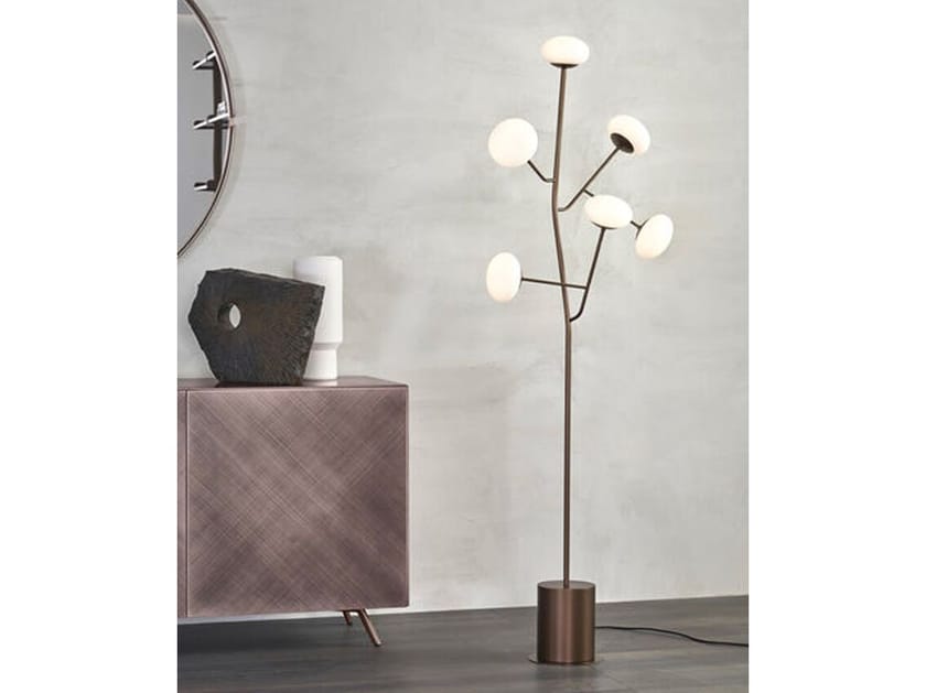 Окрашенный металлический торшер RIFLESSI Рами ARCH-00047759