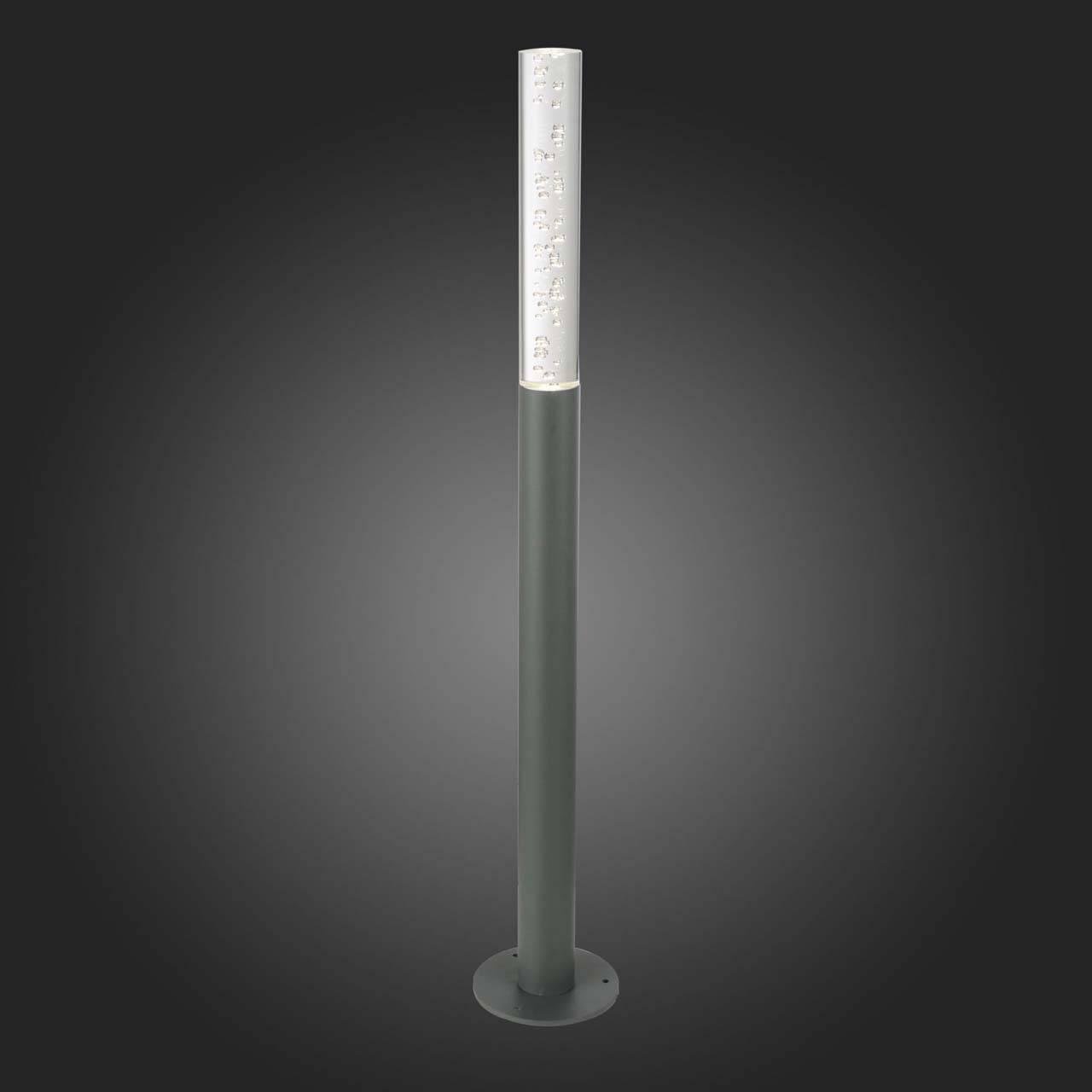 Уличный светодиодный светильник ST Luce SL102.715.01 ST LUCE СТОЛБ 270862 Серый  - Вид №2