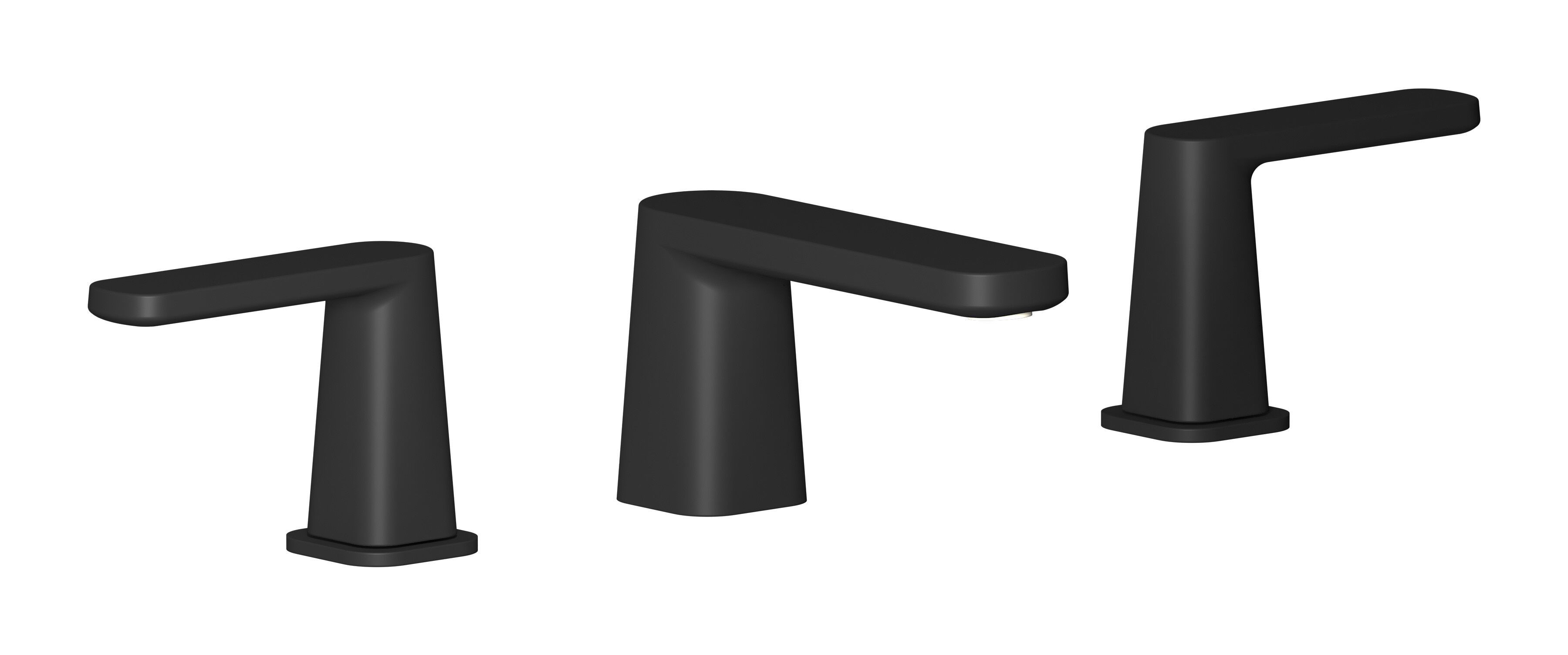 Смеситель для раковины с 3 отверстиями для пола с автоматическим сливом IB Taaac ARCH-00119098 - Вид №1