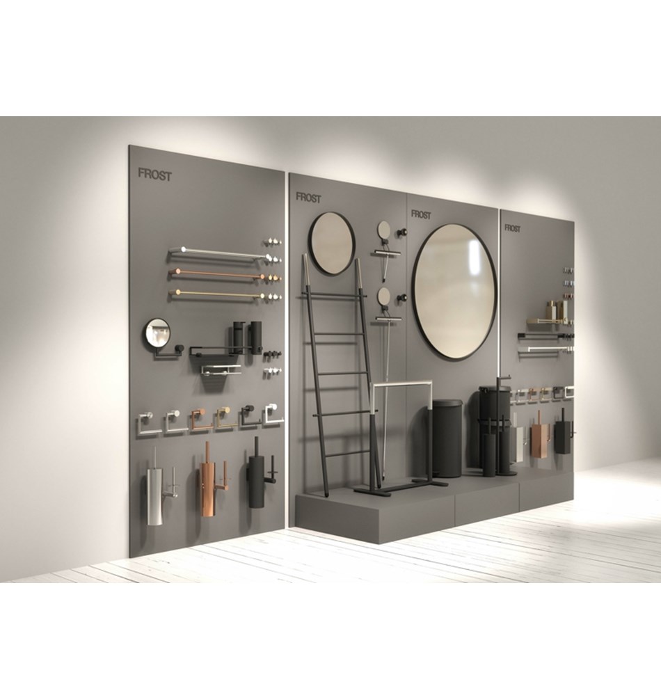 FROST Дозатор для мыла 4, стенка » матовый Нержавеющая сталь Матовый Q304519610  - Вид №6