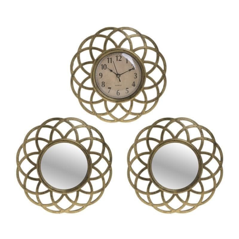 6820284.0011 ЧАСЫ НАСТЕННЫЕ И 2 ЗЕРКАЛА TO4ROOMS 