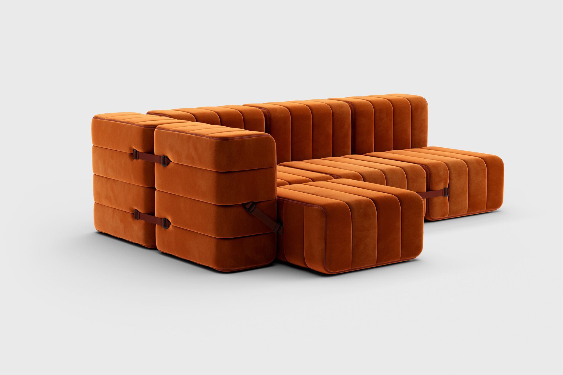 Модульный угловой диван из ткани AMBIVALENZ Curt ARCH-00061719 - Вид №12