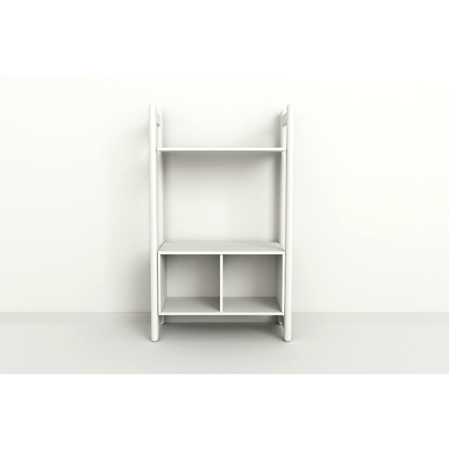 Гарнитур Midi A, 1 полка и 1 книжный шкаф, белый Flexa 812650140 - Вид №1