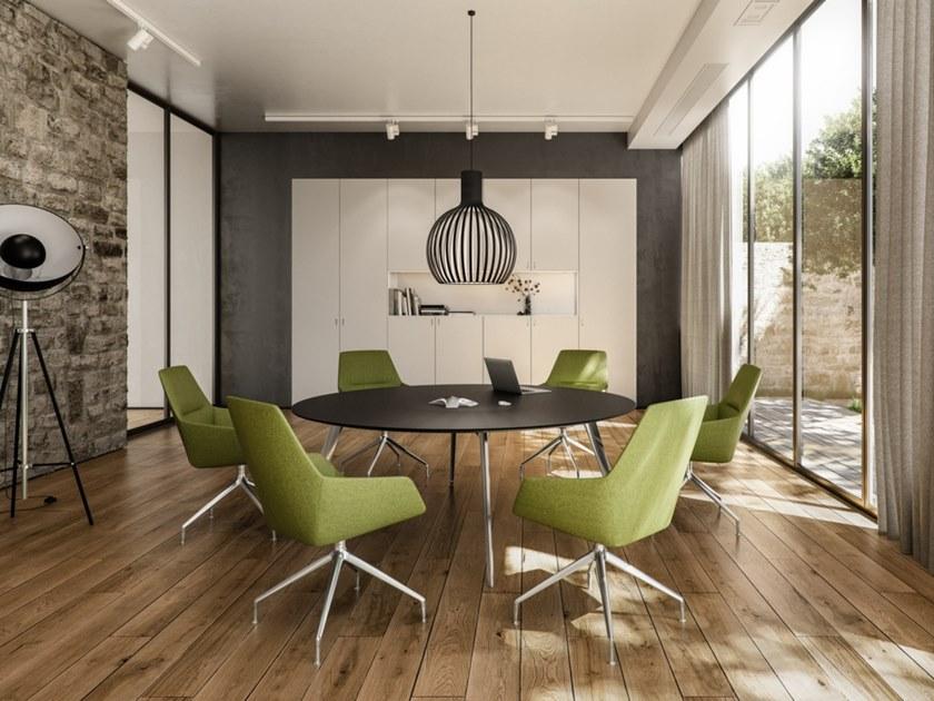 Brunner Мягкое кресло на жердочке из ткани с подлокотниками Ray sun-id-1438996 - Вид №2