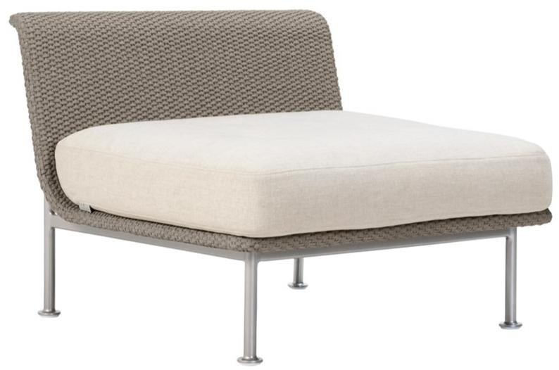 JANUS et Cie Центральный модуль для дивана в морской веревке Gina sun-id-1403531 - Вид №3