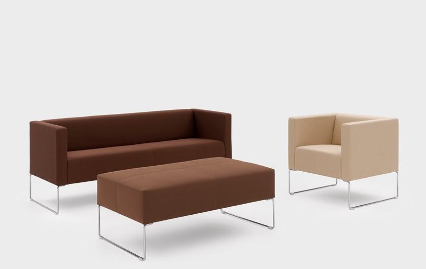 Viganò 3-х местный тканевый диван по контракту Cubino sun-id-1466633 - Вид №1