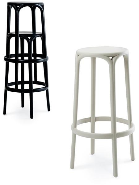 VONDOM Высокий табурет Brooklyn sun-id-1368667 - Вид №2