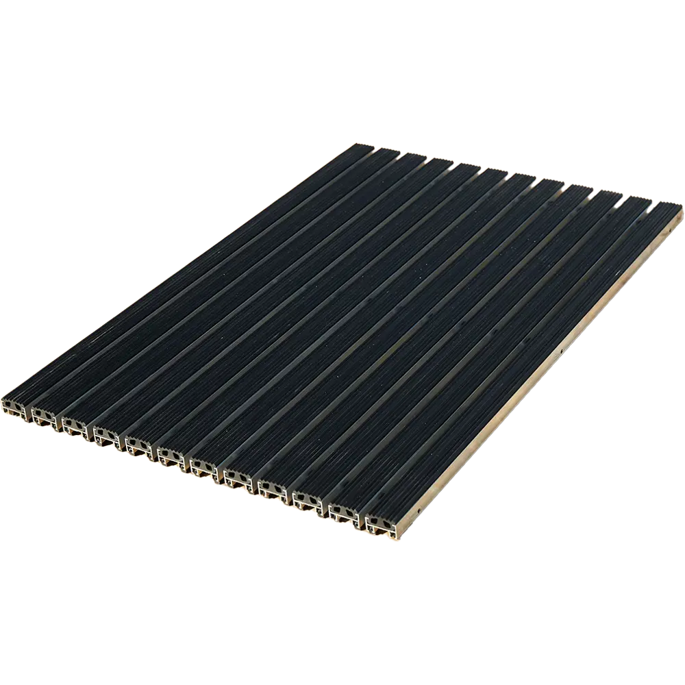 Решетка придверная Gidrolica Step 30001 390x590 мм цвет черный STLM-2025367