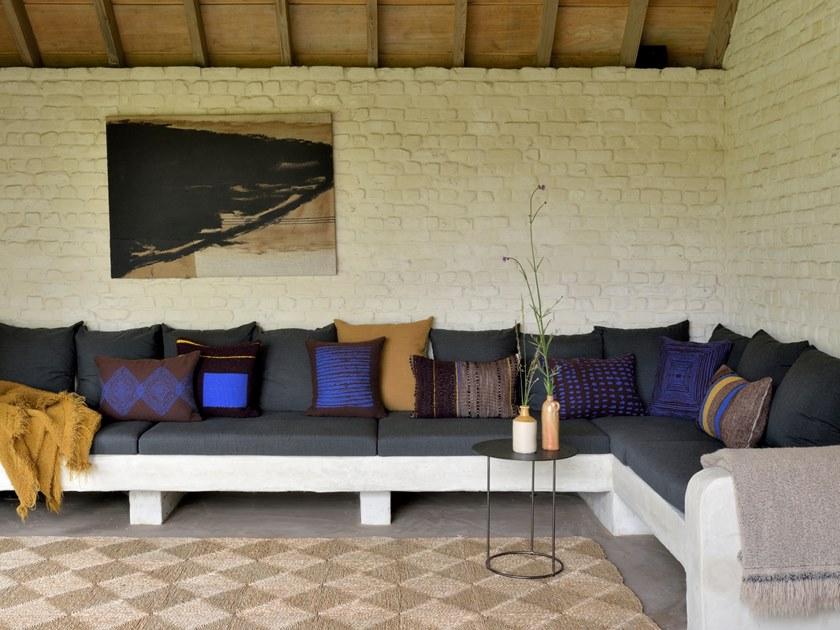 Ethnicraft Прямоугольная подушка из ткани для дивана Mystic ink 21070 - Вид №6