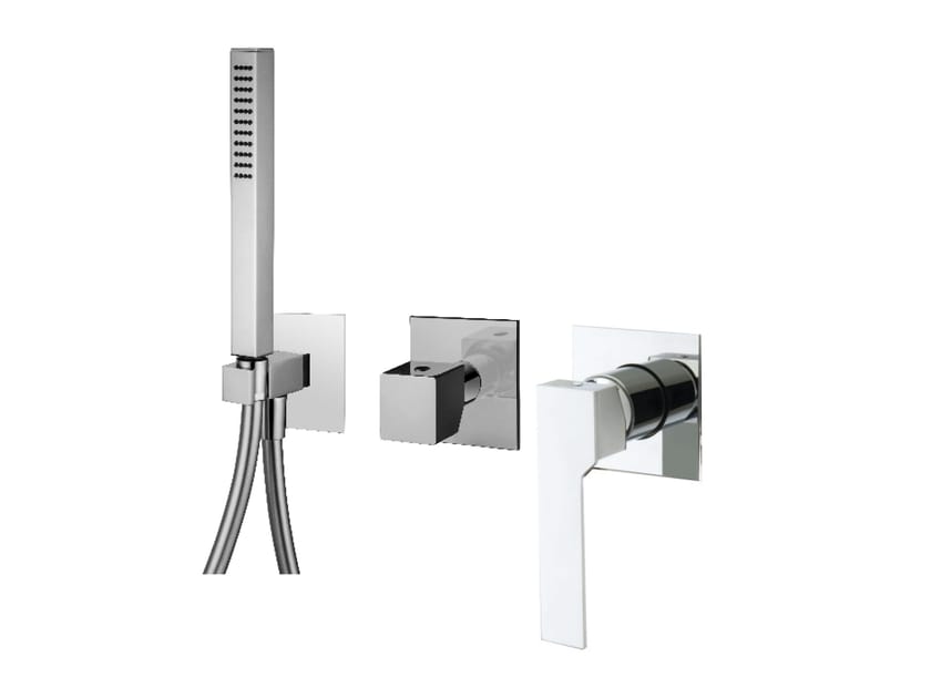 Смеситель для душа с 3 отверстиями и ручным душем QD Magistro Lab приложение ARCH-00152523