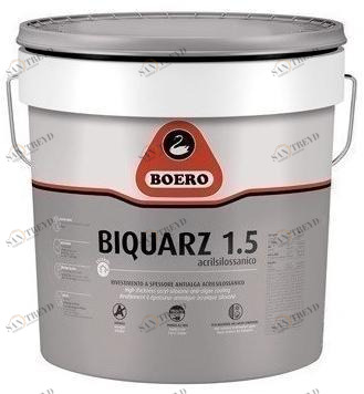 Boero Bartolomeo Толстое покрытие на основе акрил-силоксановых смол для наружных работ Smalti 700.389