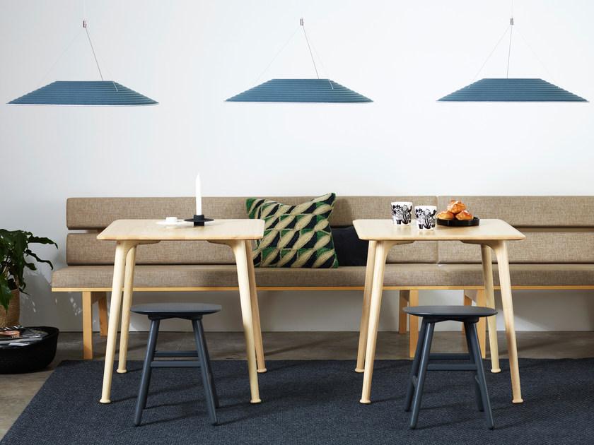 Karl Andersson Квадратный стол из массива дерева Bat sun-id-1465824 - Вид №1