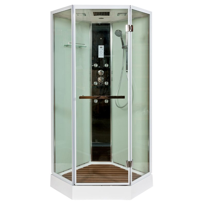 L 801 с электрикой BLACK Душевая кабина DETO Серия L Z900 MISTIC