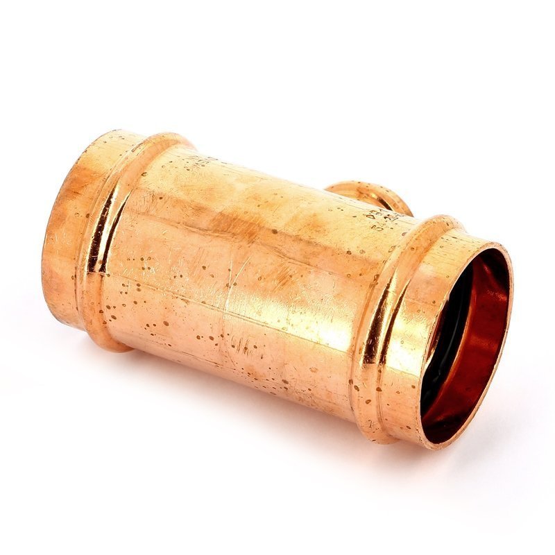 Тройник пресс 54x28x54 медный IBP P513005428054 - Вид №2