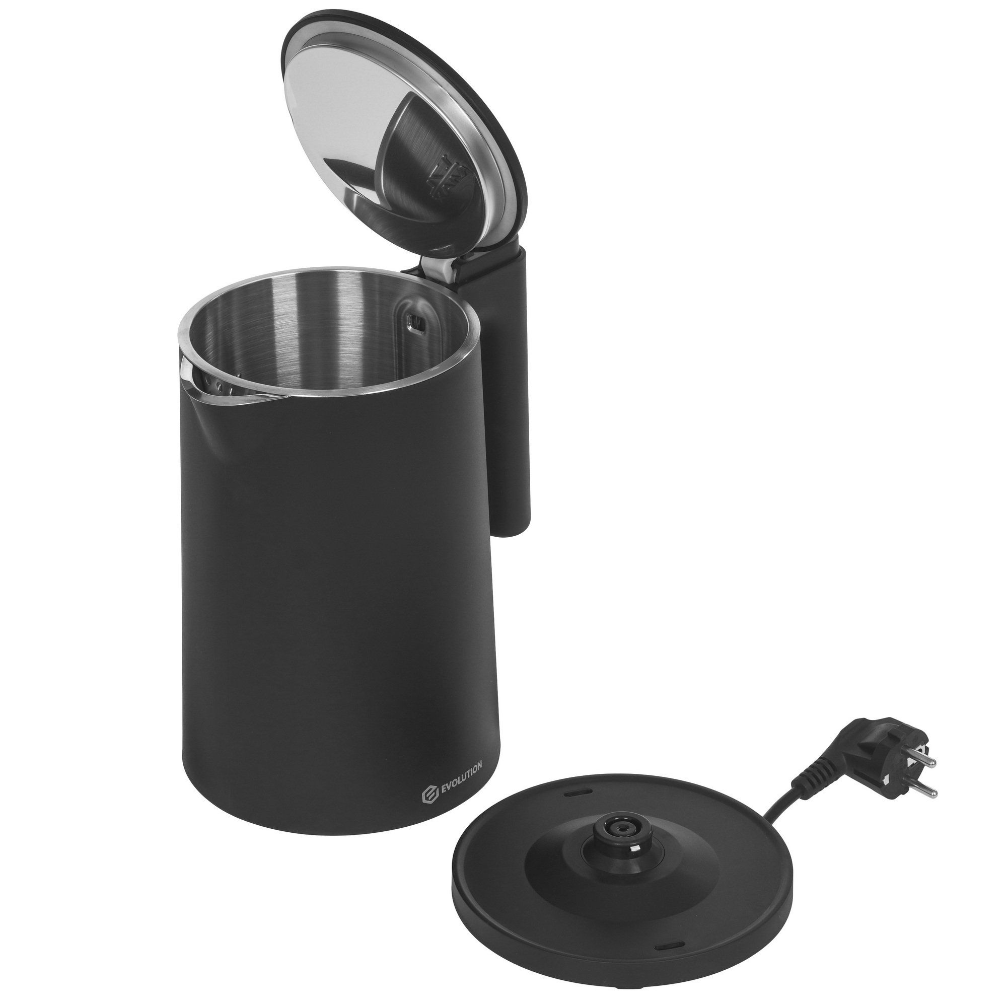 9215212 Электрочайник Evolution KP17221 черный STDN-0004417 - Вид №4