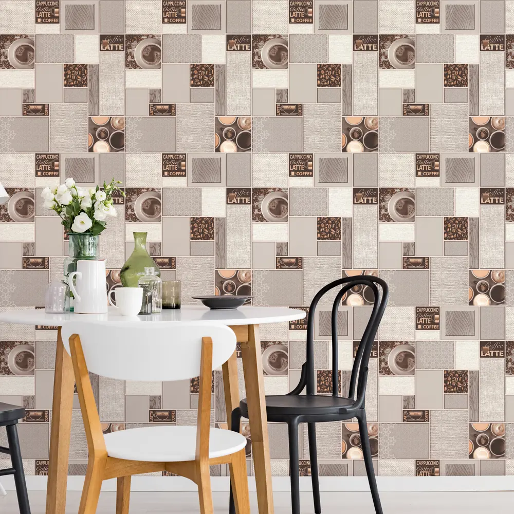 Обои виниловые Аспект Ру Арабика серые 0.53 м 80009-25 STLM-2011096 - Вид №2