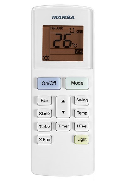 9144134 Кондиционер настенный сплит-система Marsa MRK-36MGF белый STDN-0029920 - Вид №3