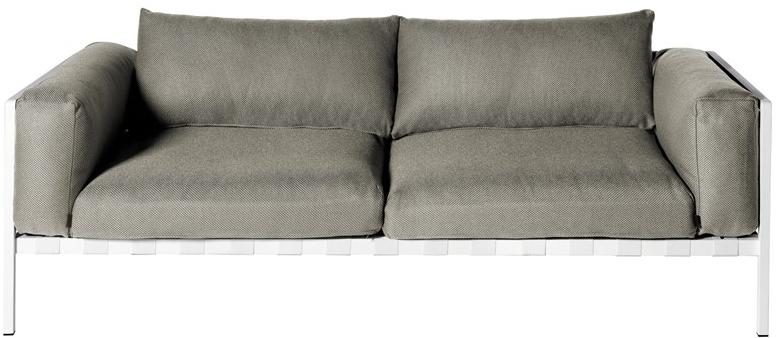 TRIBÙ 2-местный тканевый диван Natal alu sofa 05808d/05808s - Вид №2