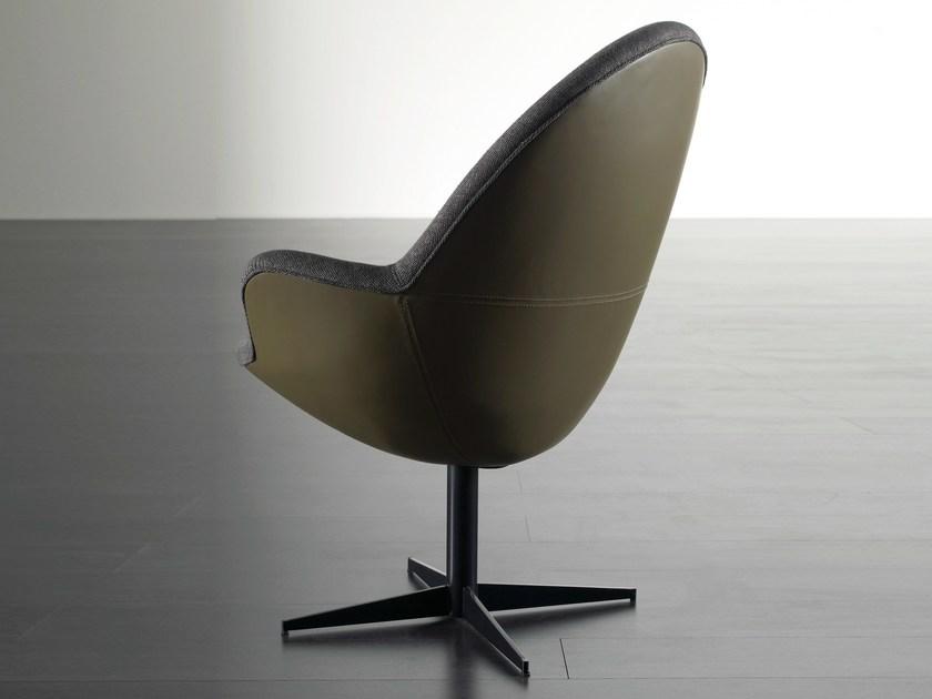 Meridiani Вращающееся кресло из ткани с 4 спицами Jo & jill sun-id-1385572 - Вид №1