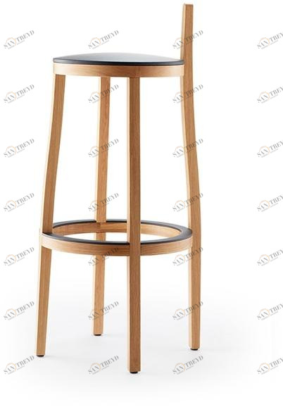 rosconi Высокий деревянный табурет с подставкой для ног Li-lith sun-id-1493000