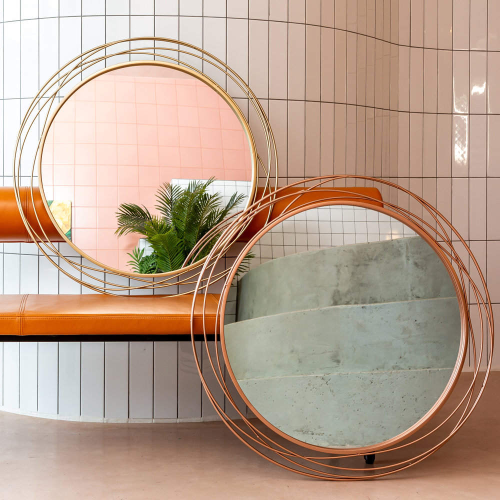 19091220 Настенное зеркало «Гелиос Роуз» Object Desire  - Вид №1