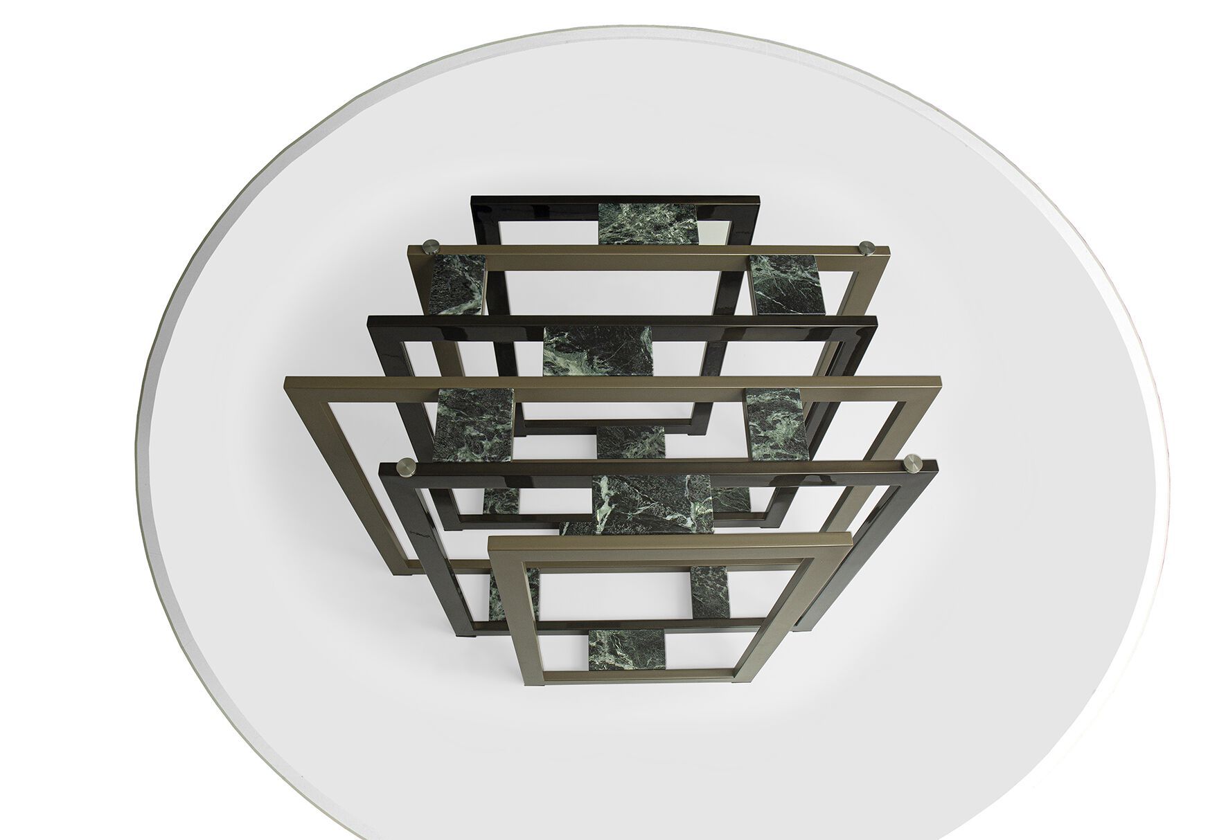 Круглый стеклянный стол Borzalino DORIAN ARCH-00081344 - Вид №6