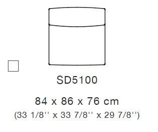 Съемный модульный диван из ткани Magis Костюм ARCH-00037858 - Вид №25