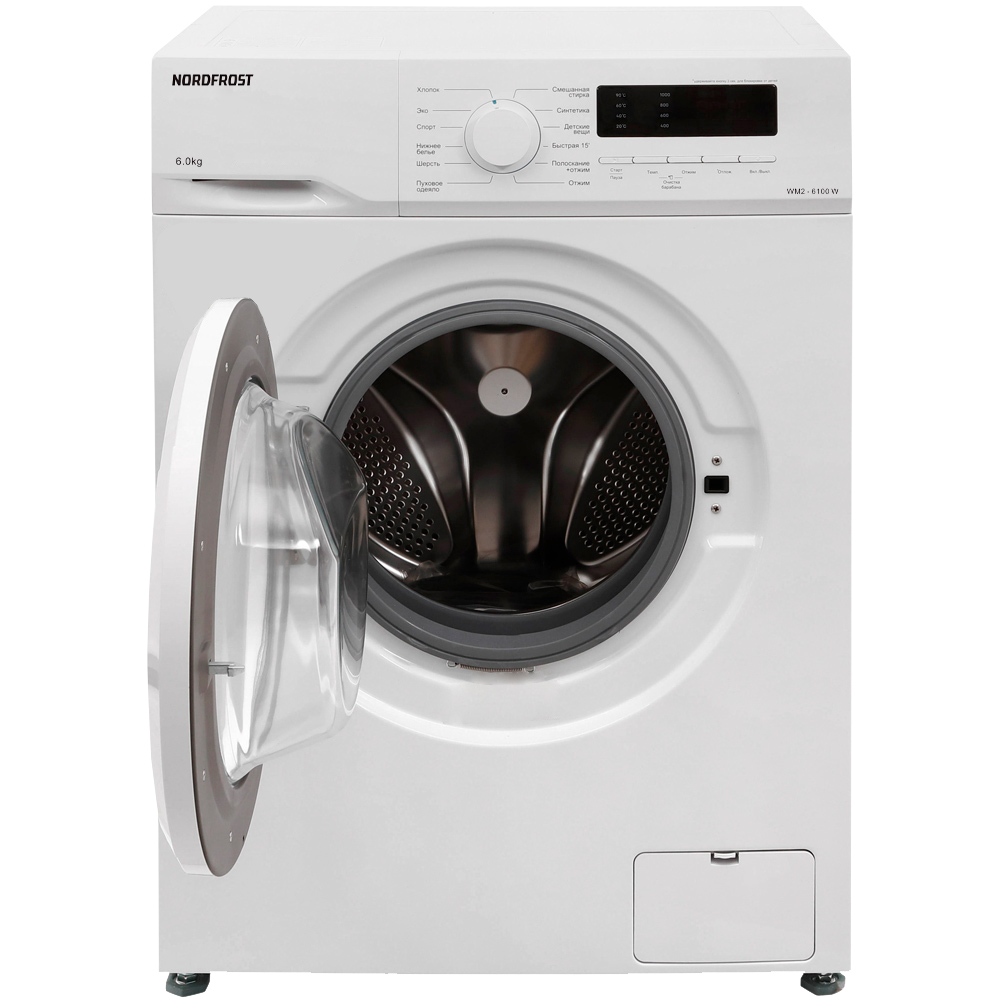 9922027 Стиральная машина Nordfrost WM2 6100 W белый STDN-0028734 - Вид №3