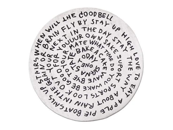 Ткань круглый ковер Qeeboo Linescapes ARCH-00074298