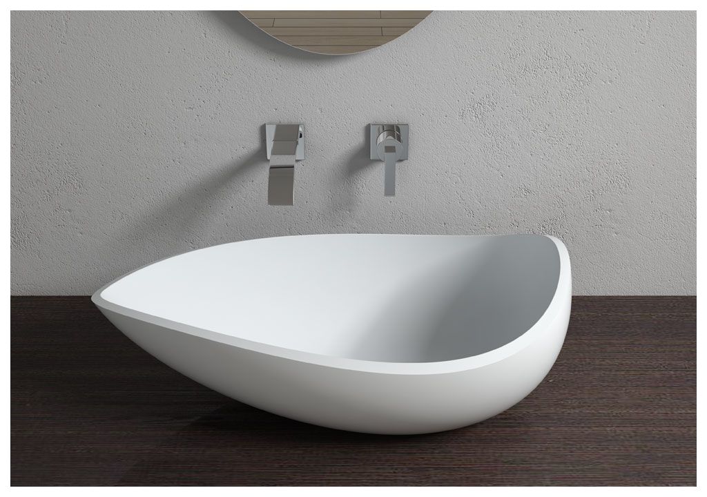 V20 Накладная раковина на столешницу  овальная Aquanet  - Вид №1