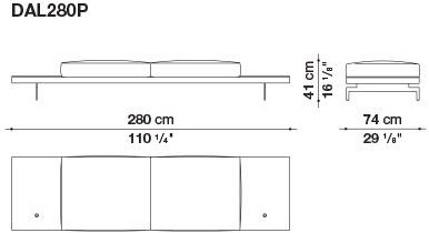 B&B Italia 3-х местный тканевый диван Dock sun-id-1376507 - Вид №35