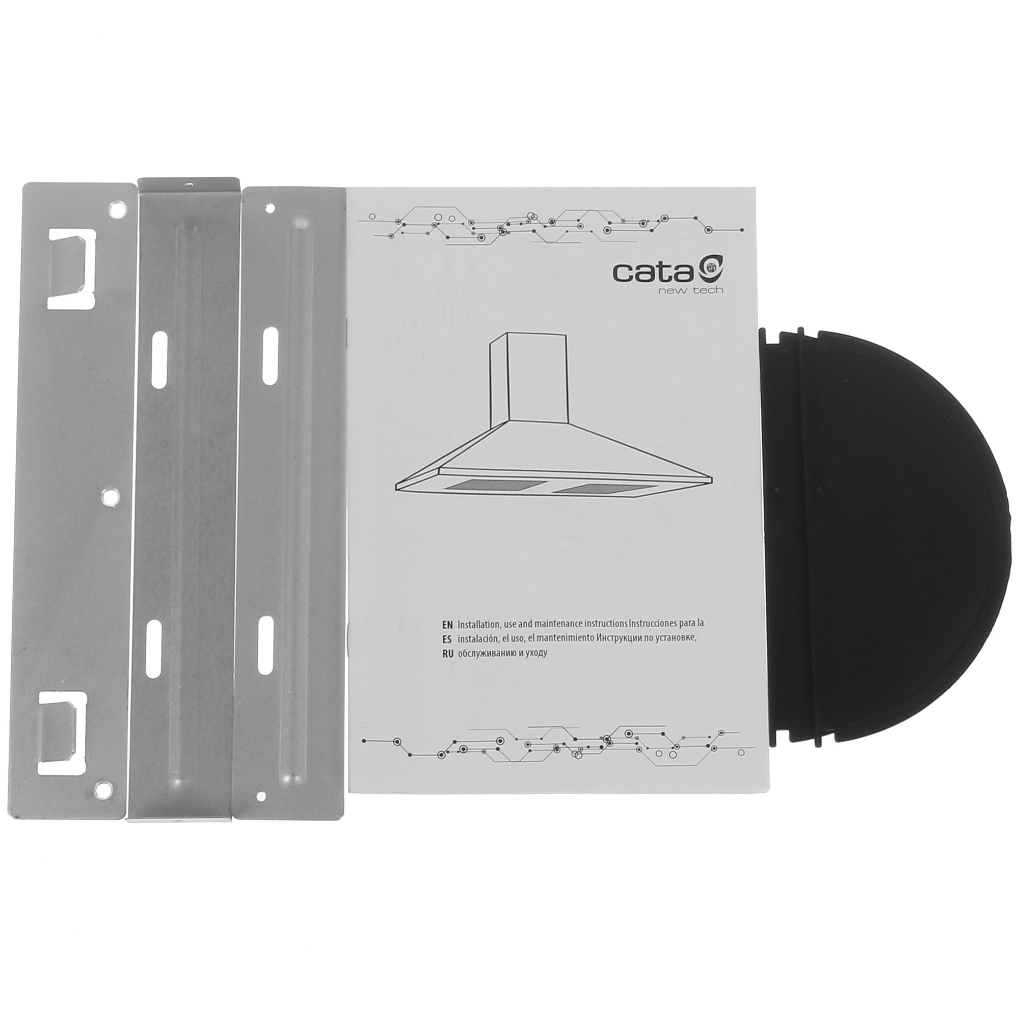 5344904 Вытяжка каминная Cata V3-S600 BK черный STDN-0061580 - Вид №8