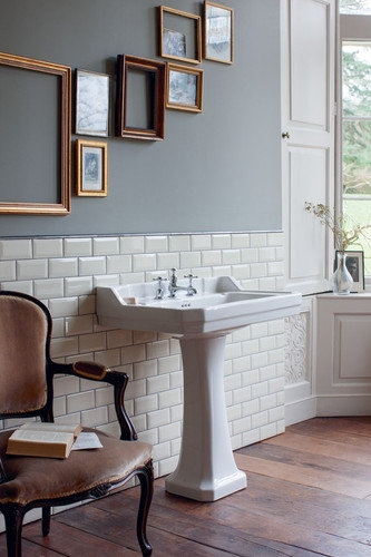 B18 3TH, P6 Пьедестал для раковины овальная Burlington EDWARDIAN - Вид №3