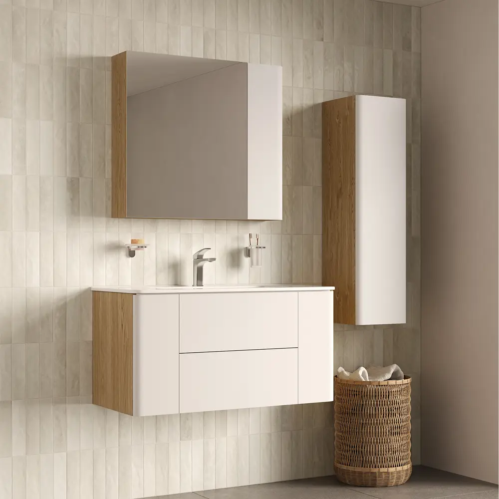 Корпус тумбы подвесной Iddis Lahta LAH10V0i95 50x98.4x43.3 см цвет дуб светлый STLM-2081621 - Вид №2