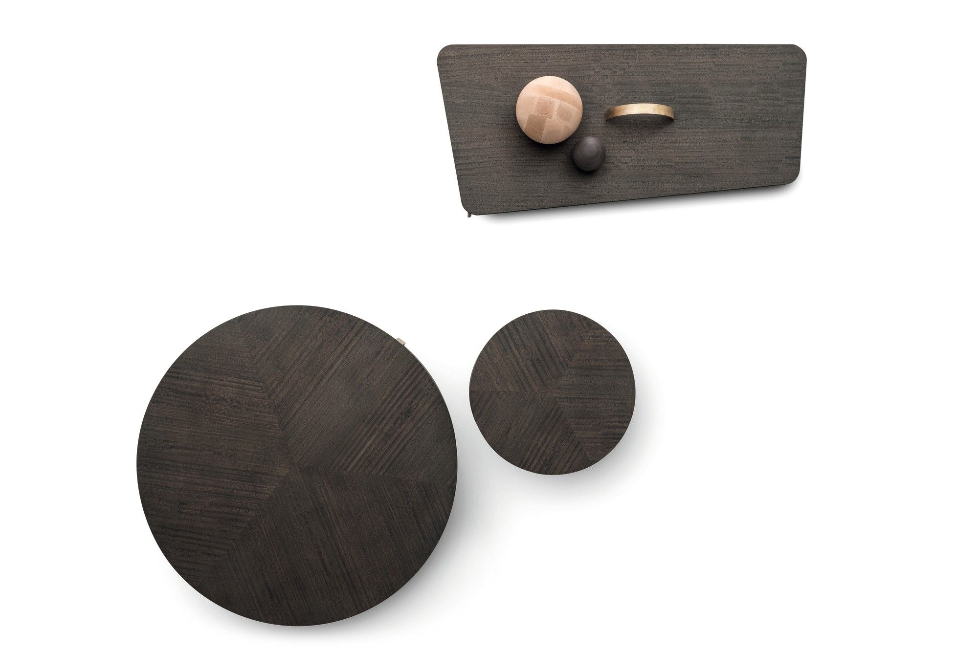 Деревянный прямоугольный журнальный столик Ditre Italia Kailua ARCH-00136719 - Вид №3