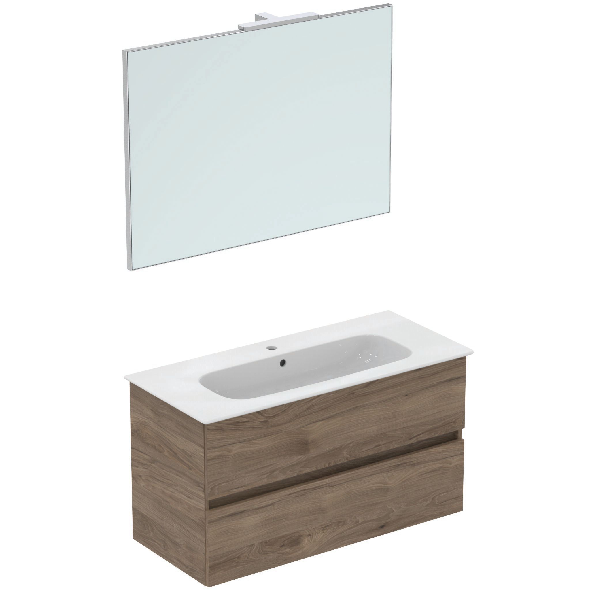 Умывальник со встроенным зеркалом и раковиной Ideal Standard умные композиции ARCH-00019615