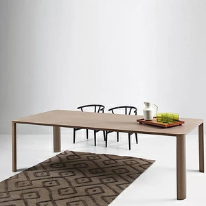 СТОЛ ОБЕДЕННЫЙ ИЗ КАМНЯ MAHON 240X110 СМ SAND BROWN