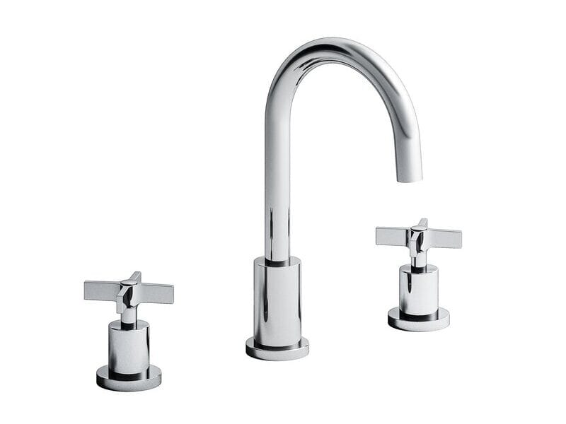 Смеситель для раковины с 3 отверстиями CRISTINA Rubinetterie Cross Road ARCH-00068681