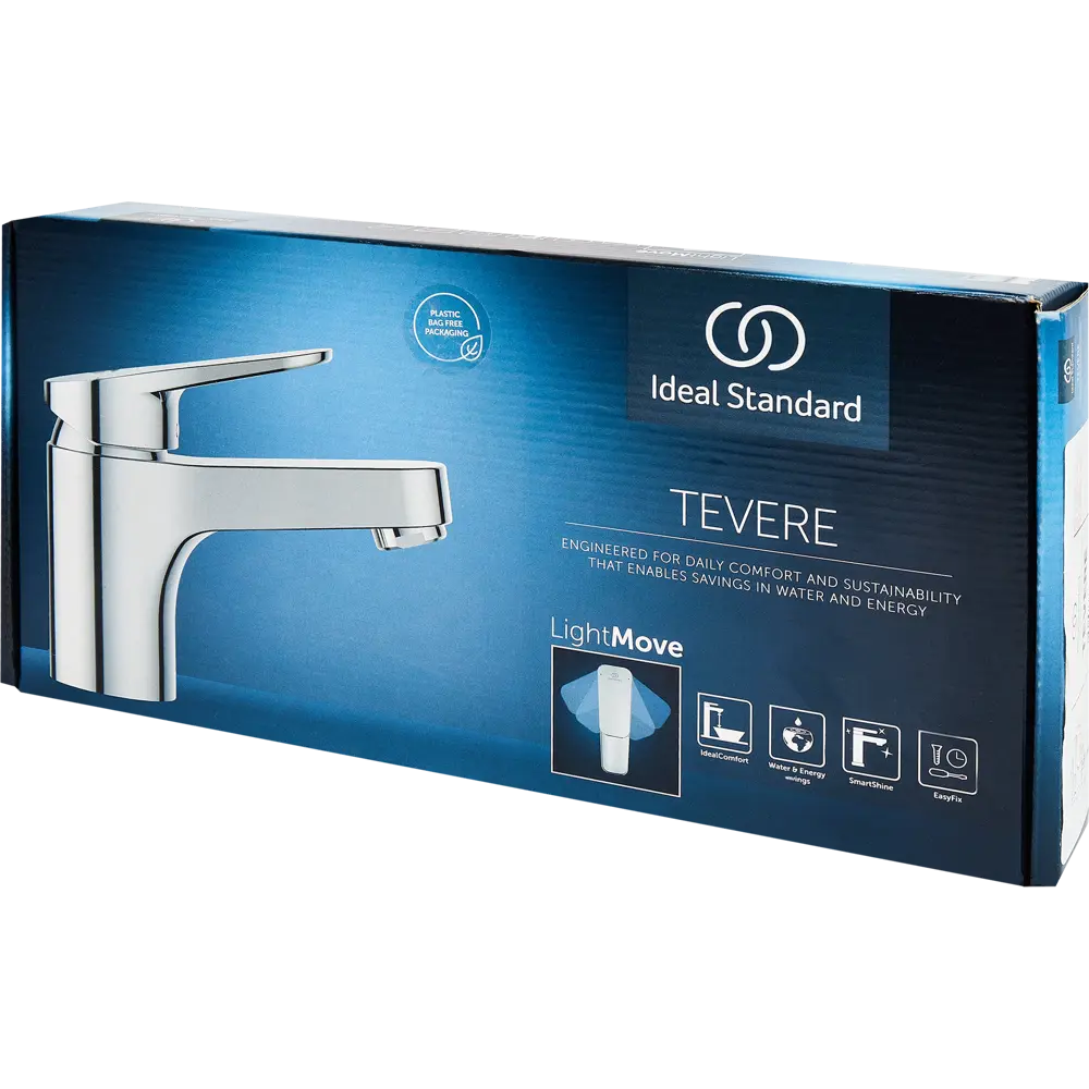Смеситель для раковины Ideal Standard Tevere BD720AA однорычажный цвет хром 89364033 STLM-2101696 - Вид №4