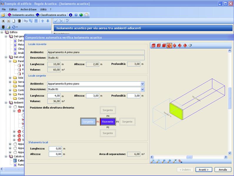 Edilizia Namirial Звукоизоляция здания (dpcm 5 12 1997) sun-id-1490771 - Вид №1