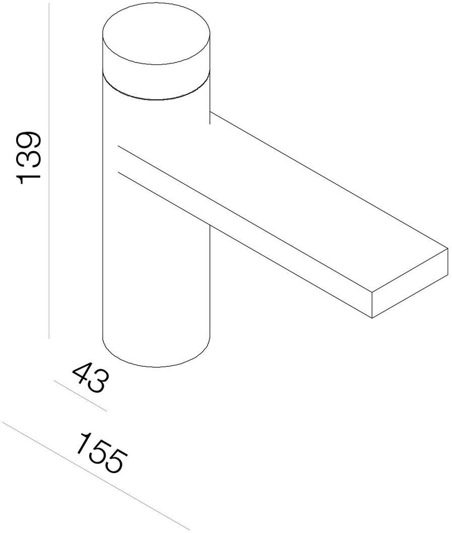 rvb Смеситель для раковины с водопадом Tune 4695.--.10 - Вид №1