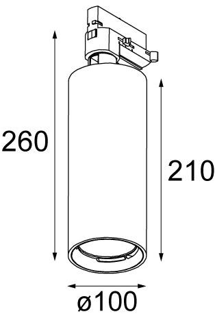 Modular Lighting Instruments Светодиодные трековые светильники из металла Charlatan sun-id-1379786 - Вид №5