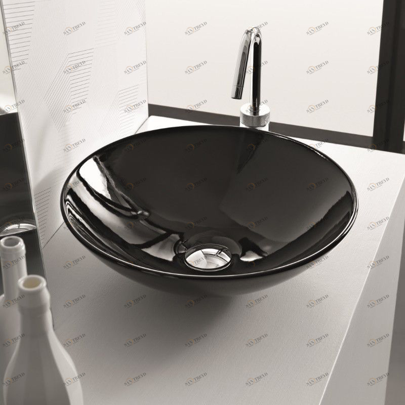 25373 Накладная раковина на столешницу  овальная Ceramica Hidra 