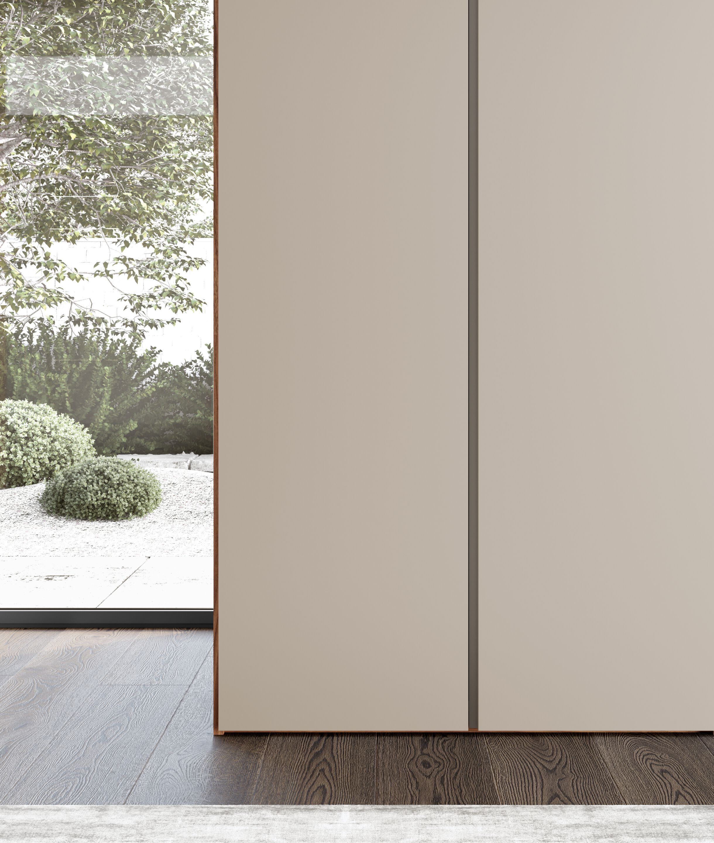 Секционный шкаф с деревянной распашной дверью Dall'Agnese Wardrobe Collection ARCH-00067432 - Вид №1