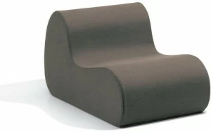 MissoniHome Мягкое кресло со съемным чехлом из ткани Virgola