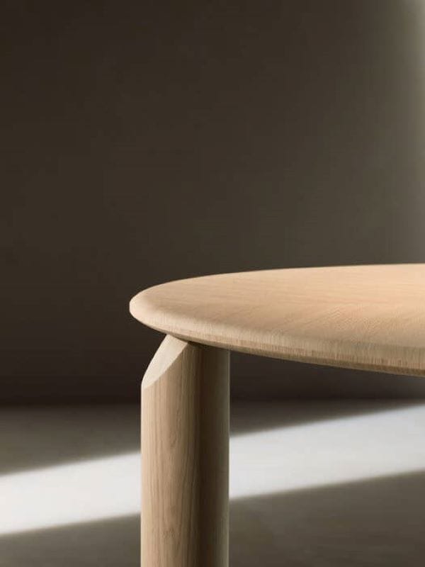 Круглый деревянный стол B&B Italia ISOS ARCH-00126759 - Вид №4