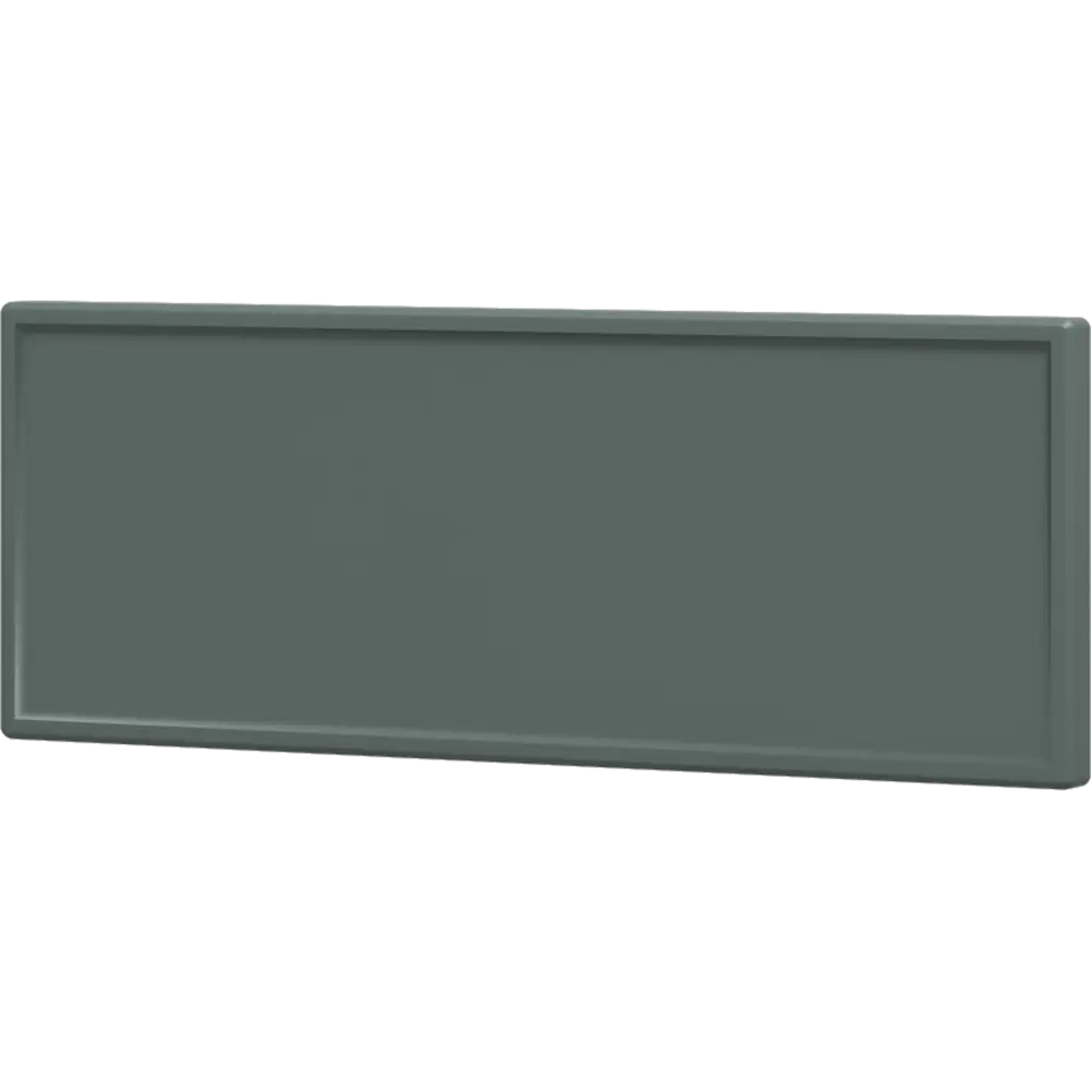 Фасад кухонного шкафа Инта 44.7x16.7 см KONSENSA МДФ цвет зеленый 89417489 STLM-2105999 Инта зелёная - Вид №1