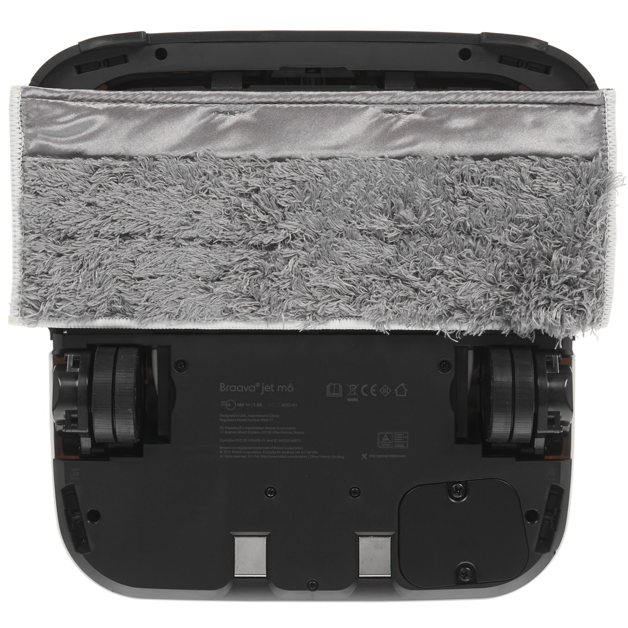 1617059 Робот-полотер iRobot Braava Jet m6 белый STDN-0056065 - Вид №3